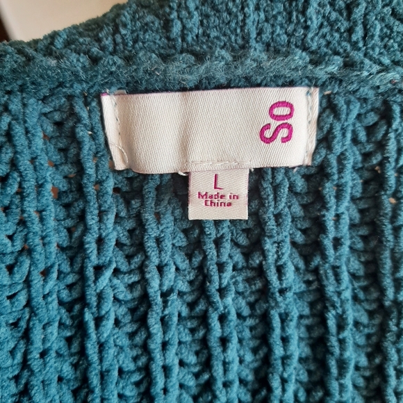 SO Shaker Chenille Pullover Sweater - Picture 4 of 4